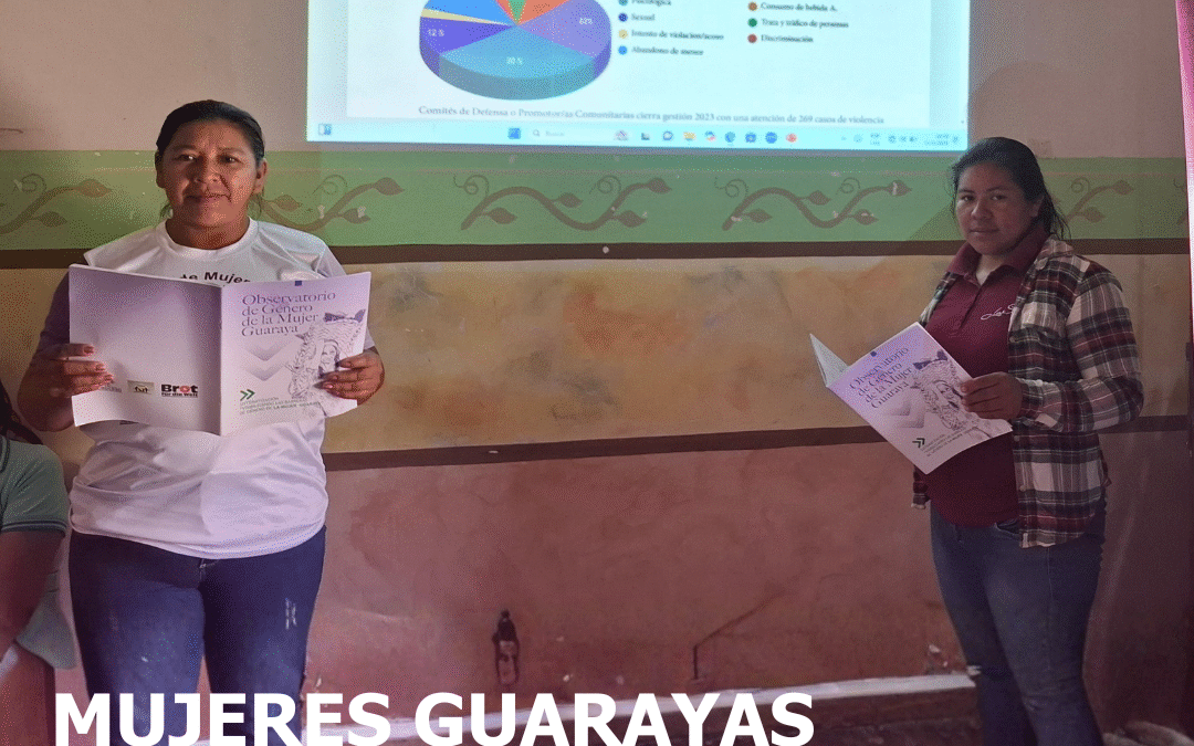 Mujeres guarayas visibilizan avances del Observatorio de Género
