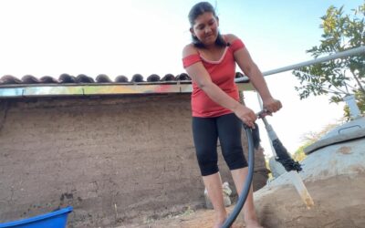 Socialización y diagnóstico de cisternas de agua con bomba EMAS en Lomerío
