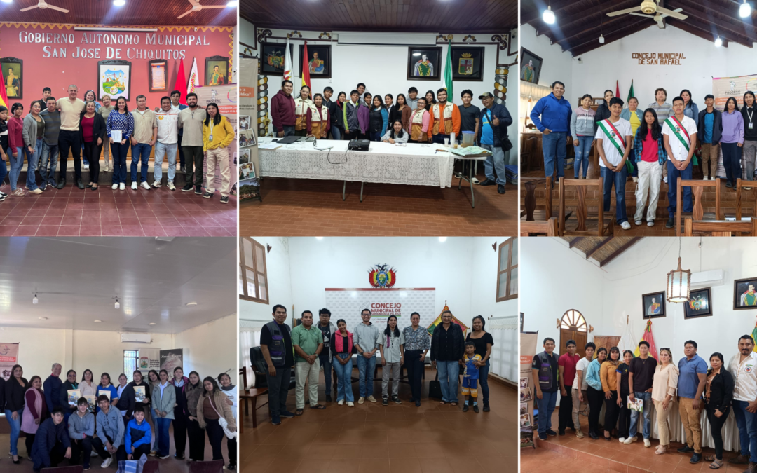 Nuevas autoridades municipales reafirman compromiso para fortalecer la participación de las juventudes Chiquitanas