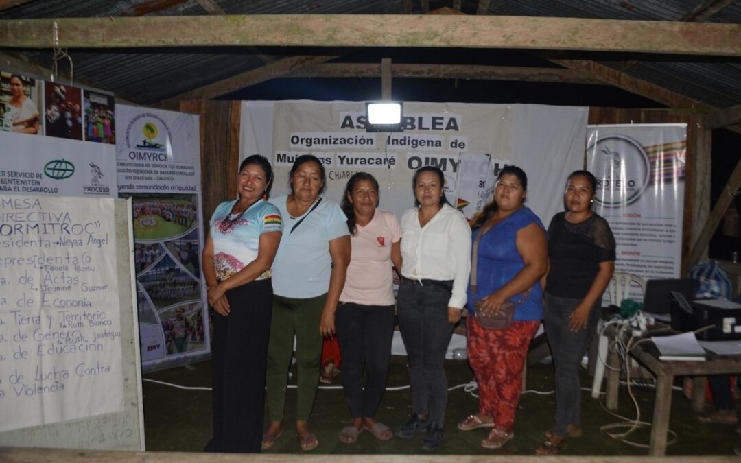 Mujeres indígenas constituyen Organización Regional en el Trópico de Cochabamba