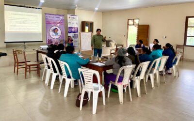 Equipo Técnico de Género fortalece sus conocimientos sobre participación política de las mujeres en Lomerío