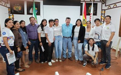Consejos Juveniles de la Chiquitanía presentan sus Planes Estratégicos a autoridades municipales